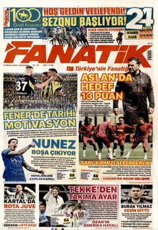FANATİK 15 Nisan 2026 gazete manşeti