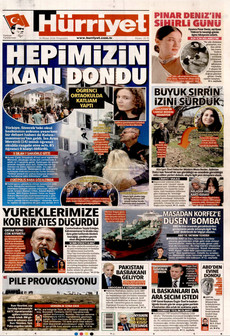 HÜRRİYET 16 Nisan 2026 gazete manşeti