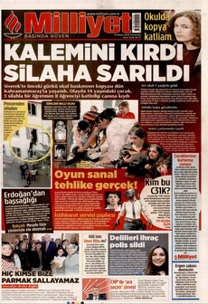 MİLLİYET 16 Nisan 2026 gazete manşeti