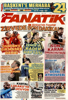 FANATİK 16 Nisan 2026 gazete manşeti