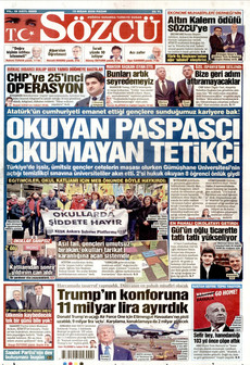 SÖZCÜ 19 Nisan 2026 gazete manşeti