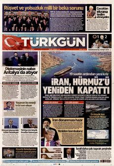 TÜRKGÜN 19 Nisan 2026 gazete manşeti