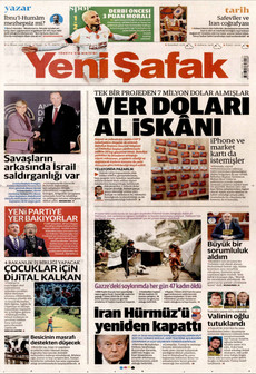 YENİ ŞAFAK 19 Nisan 2026 gazete manşeti