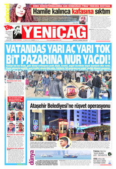 YENİÇAĞ 19 Nisan 2026 gazete manşeti