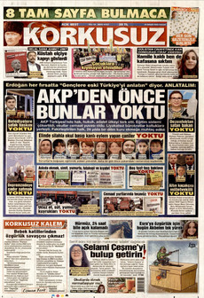 KORKUSUZ 19 Nisan 2026 gazete manşeti