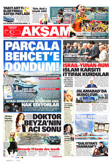AKŞAM 20 Nisan 2026 gazete manşeti