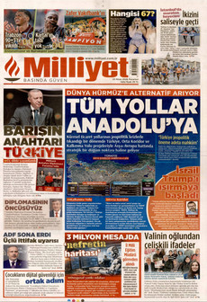 MİLLİYET 20 Nisan 2026 gazete manşeti