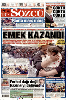 SÖZCÜ 29 Nisan 2026 gazete manşeti