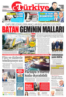 TÜRKİYE GAZETESİ 29 Nisan 2026 gazete manşeti