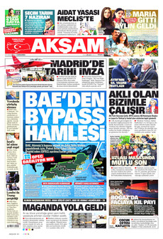 AKŞAM 29 Nisan 2026 gazete manşeti