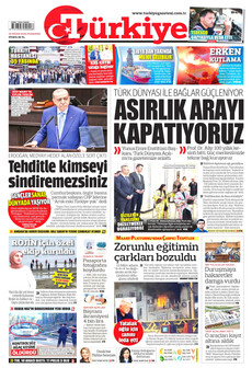 TÜRKİYE GAZETESİ 30 Nisan 2026 gazete manşeti