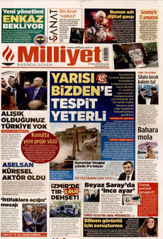 MİLLİYET 30 Nisan 2026 gazete manşeti