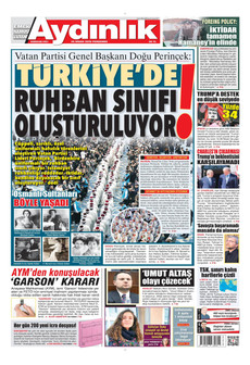 AYDINLIK GAZETESİ 30 Nisan 2026 gazete manşeti
