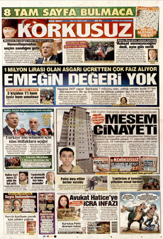 KORKUSUZ 30 Nisan 2026 gazete manşeti