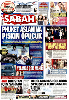 SABAH 1 Mayıs 2026 gazete manşeti