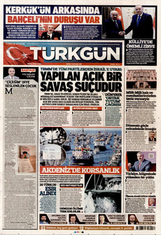 TÜRKGÜN 1 Mayıs 2026 gazete manşeti