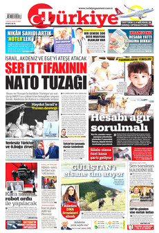 TÜRKİYE GAZETESİ 1 Mayıs 2026 gazete manşeti