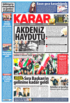 KARAR 1 Mayıs 2026 gazete manşeti