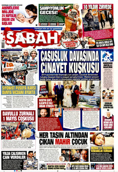 SABAH 2 Mayıs 2026 gazete manşeti