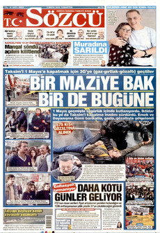 SÖZCÜ 2 Mayıs 2026 gazete manşeti