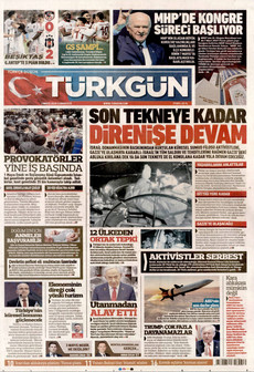 TÜRKGÜN 2 Mayıs 2026 gazete manşeti