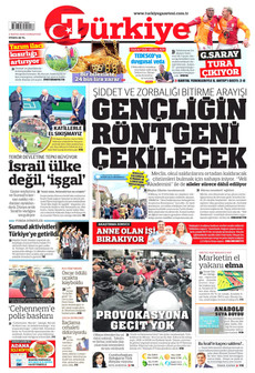 TÜRKİYE GAZETESİ 2 Mayıs 2026 gazete manşeti