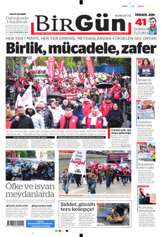 BİRGÜN 2 Mayıs 2026 gazete manşeti