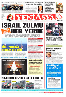 YENİ ASYA 2 Mayıs 2026 gazete manşeti