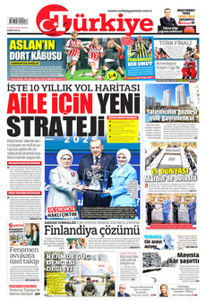 TÜRKİYE GAZETESİ 3 Mayıs 2026 gazete manşeti