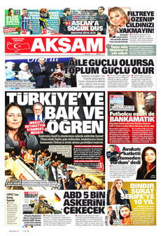 AKŞAM 3 Mayıs 2026 gazete manşeti