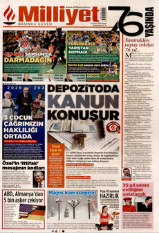 MİLLİYET 3 Mayıs 2026 gazete manşeti