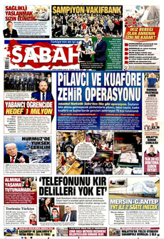 SABAH 4 Mayıs 2026 gazete manşeti