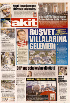 YENİ AKİT 4 Mayıs 2026 gazete manşeti
