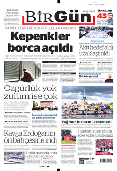 BİRGÜN 4 Mayıs 2026 gazete manşeti