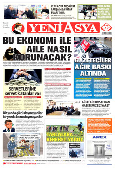 YENİ ASYA 4 Mayıs 2026 gazete manşeti