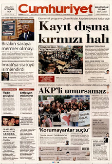 CUMHURİYET 6 Mayıs 2026 gazete manşeti