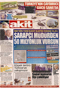 YENİ AKİT 6 Mayıs 2026 gazete manşeti