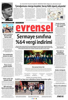 EVRENSEL 6 Mayıs 2026 gazete manşeti