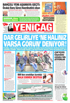 YENİÇAĞ 6 Mayıs 2026 gazete manşeti