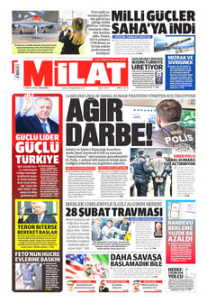 MİLAT 6 Mayıs 2026 gazete manşeti