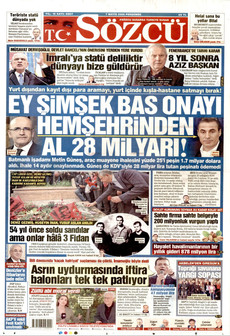 SÖZCÜ 7 Mayıs 2026 gazete manşeti