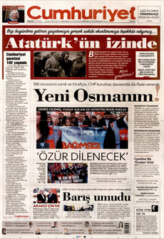 CUMHURİYET 7 Mayıs 2026 gazete manşeti