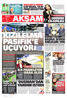AKŞAM 7 Mayıs 2026 gazete manşeti