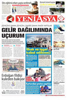YENİ ASYA 7 Mayıs 2026 gazete manşeti