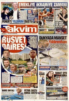 TAKVİM 7 Mayıs 2026 gazete manşeti