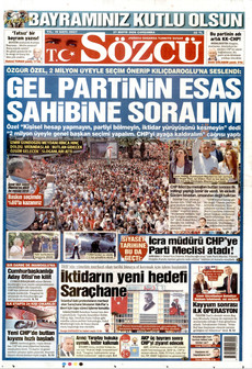 SÖZCÜ 27 Mayıs 2026 gazete manşeti