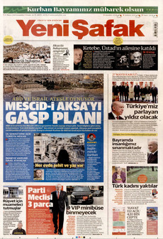 YENİ ŞAFAK 27 Mayıs 2026 gazete manşeti
