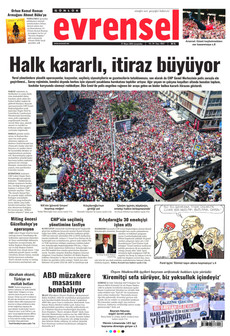 EVRENSEL 27 Mayıs 2026 gazete manşeti