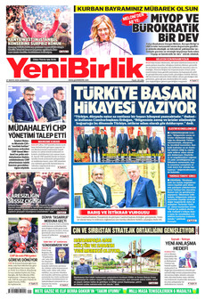 YENİBİRLİK 27 Mayıs 2026 gazete manşeti