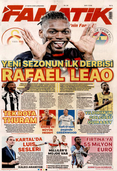 FANATİK 27 Mayıs 2026 gazete manşeti
